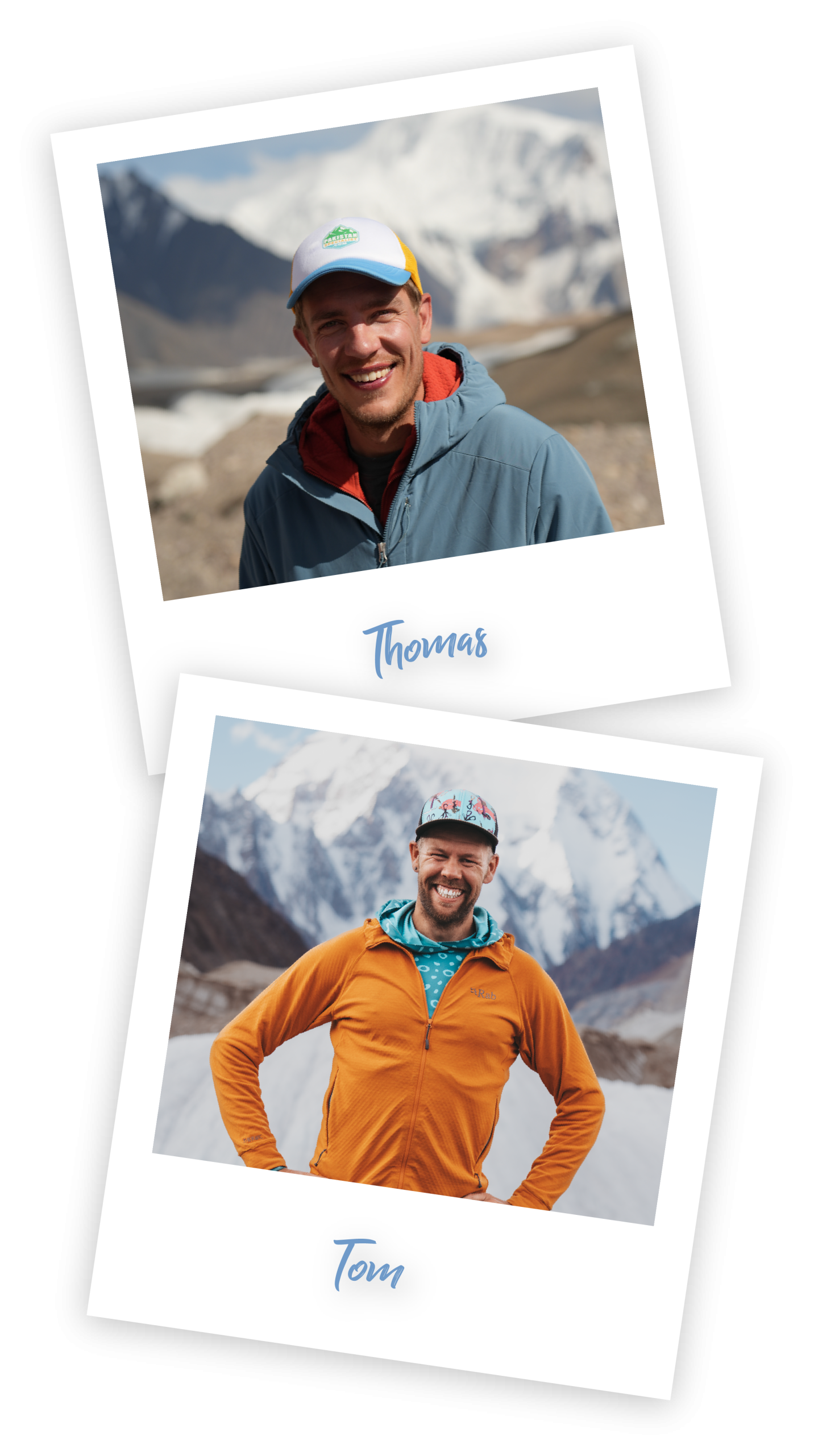 nederlandstalige-gidsen-pakistan-tom-thomas Nederlandstalige gidsen Tom en Thomas tijdens een trekking in Pakistan